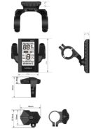 C965 KIJELZŐ -BAFANG 01-02-03/HD középmotorhoz-