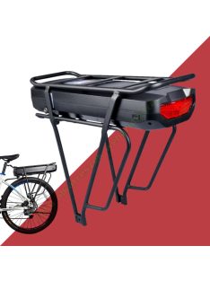 Li-ion csomagtartó akkupakk 48V 24Ah -1150Wh +USB