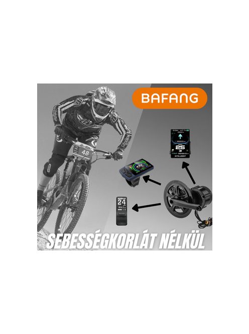 BAFANG BBS02-500W 48V középmotoros hajtás