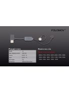 USB -s li-ion 1 cellás töltő/PowerBank -FOLOMOV-