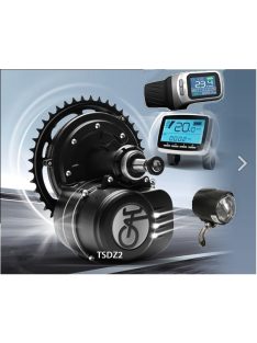   TONGSHENG TSDZ2B nyomatékszenzoros KÖZÉPMOTOR 48V 500W +USB a kijelzőn