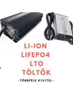 TÖLTŐK  Li-ion - LiFePO4 - LTO