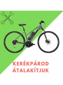 Kerékpárod átalakítjuk ODA-VISSZA szállítással :)