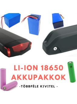 Li-ion akkupakkok 72V